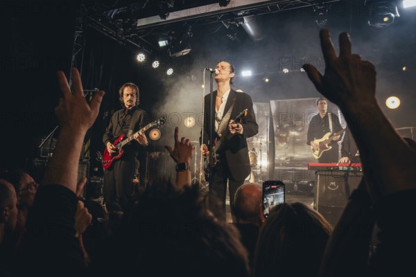 Singer Ben Hartmann from Billions live on 10 years of cocaine and raspberry ice cream tour 2026 in Berlin's ballroom Kreuzberg on 05.02.2026