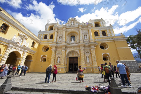 Mercedarian Convent, Iglesia y Convento de Nuestra Señora de Las Mercedes, Convento e Iglesia de La Merced, Old Town, Antigua, Sacatepéquez Department, Guatemala