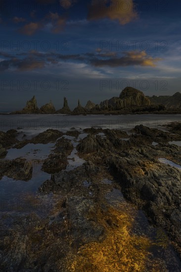Playa de Güirúa, Costa Verde Asturias, Spain