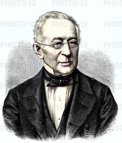 Alexander Mikhailovich Gorchakov - 1798 - 1883, was a Russian diplomat and statesman, Russia/ Alexander Mikhailovich Gorchakov- 1798 - 1883, was a Russian diplomat and statesman, Russia, historically, digitally restored reproduction of an original model from the 19th century, exact original date unknown, subsequently colored
