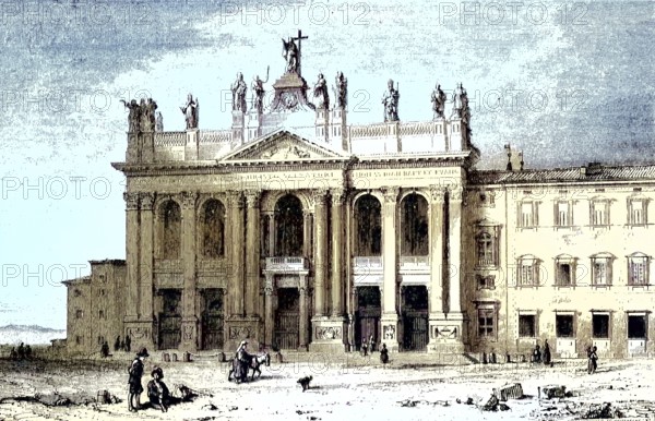 View of Antivari, now Bar in Montenegro/view to Antivari, now Bar in Montenegro, historical, digitally restored reproduction of an original model from the 19th century, exact original date not known, subsequently colored