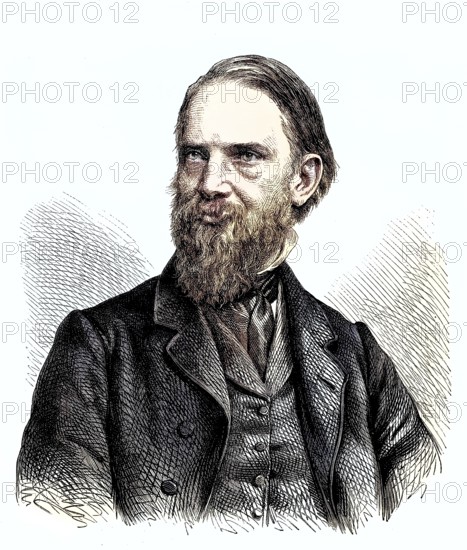 Friedrich Anton Hermann Schievelbein, 1817 - 1867, was a German sculptor, Germany/ Friedrich Anton Hermann Schievelbein, was a German sculptor, Germany, historical, digitally restored reproduction of an original model from the 19th century, exact original date unknown, subsequently colored