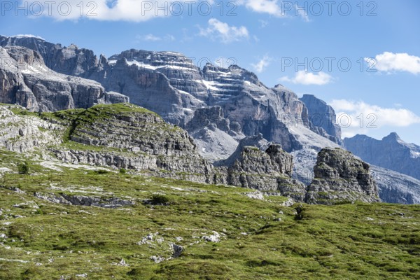 Grosté Plateau, summit of the Brenta Mountains, Brenta, Brenta-Adamello Natural Park, Trentino, Italy