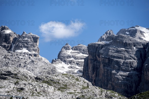Summit of the Brenta Mountains, Brenta, Brenta-Adamello Natural Park, Trentino, Italy