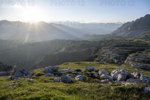 Grosté Plateau, summit of the Brenta Mountains, Brenta, Brenta-Adamello Natural Park, Trentino, Italy