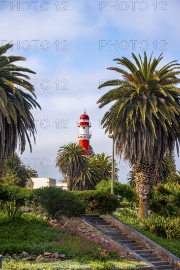 Lighthouse from 1902, Swakopmund, Erongo Region, Namibia