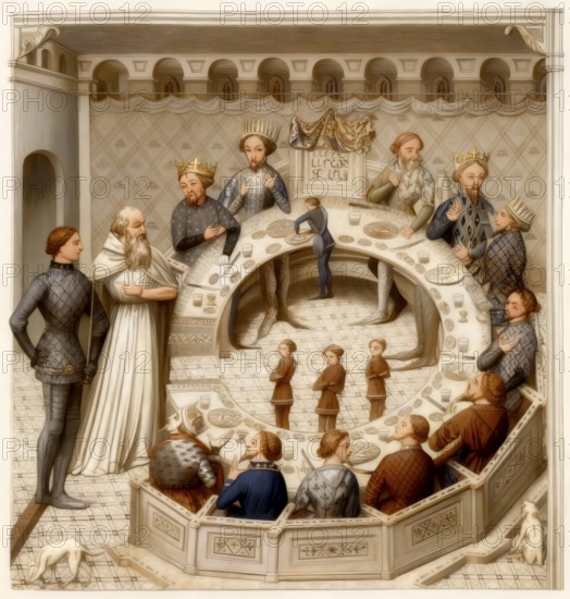 King Arthur and his Round Table, Arthurian legend