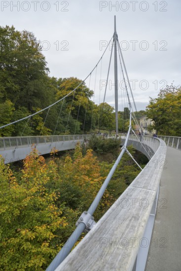 Skywalk, viewing platform at the Königsstuhl National Park Center, Jasmund National Park, Sassnitz, Rügen island, Baltic Sea, Mecklenburg-Western Pomerania, Germany