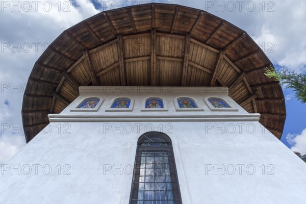 Romanian Orthodox Monastery Bogdana, Radauti, Romania