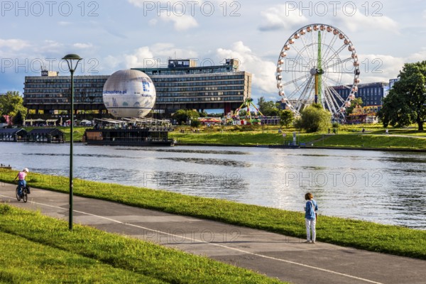 Vistula Waterfront, Krakow, Poland