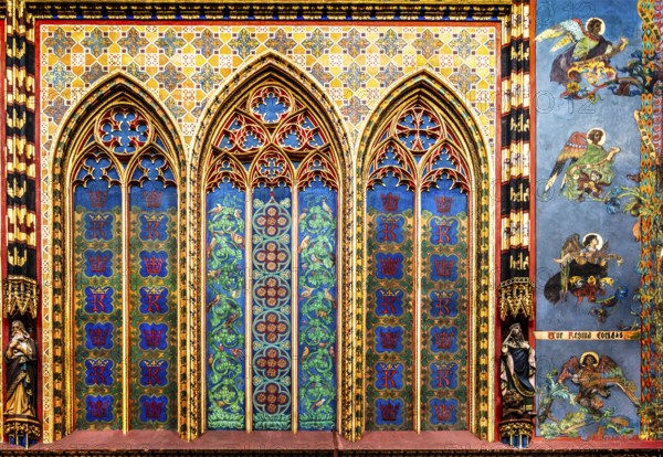 St. Mary's Church, 14th century, Krakow, Poland