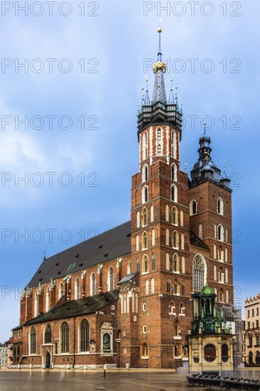 St. Mary's Church, 14th century, Krakow, Poland