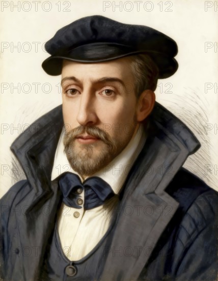 Gaspard II de Coligny, Comte de Coligny, 1519 - 1572, a French Huguenot leader