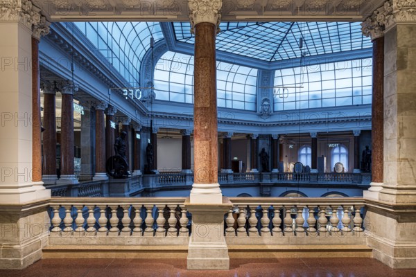 Interior design at the Museum of Communication on Leipziger Straße in Berlin Mitte, Classicism, Berlin, Germany