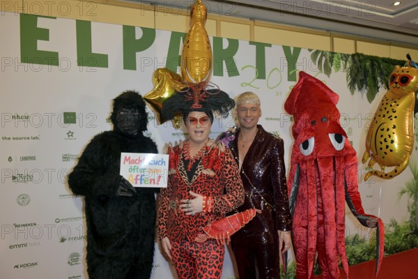 Julian F.M. Stöckel, Marcel Damaschke at the 8th jungle party for the start of the RTL show Ich bin ein Star - Get me out of here! at the JW Marriott Hotel, Berlin, 23.01.2026