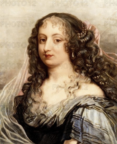 Marie de Rabutin-Chantal, marquise de Sévigné, also known as Madame de Sévigné or Mme de Sévigné, French aristocrat, digitally edited