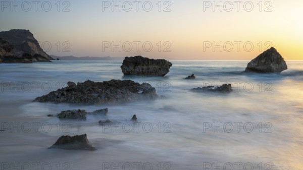 Sunrise at Fazayah Beach, Mughsayl, Oman