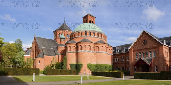 Zevenkerken Abbey, St. Andrew's Benedictine Abbey, Sint-Andries, Bruges, West Flanders, Flanders, Belgium