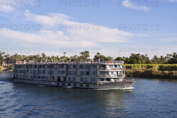 Nile cruise ship Tulip on the Nile, Egypt
