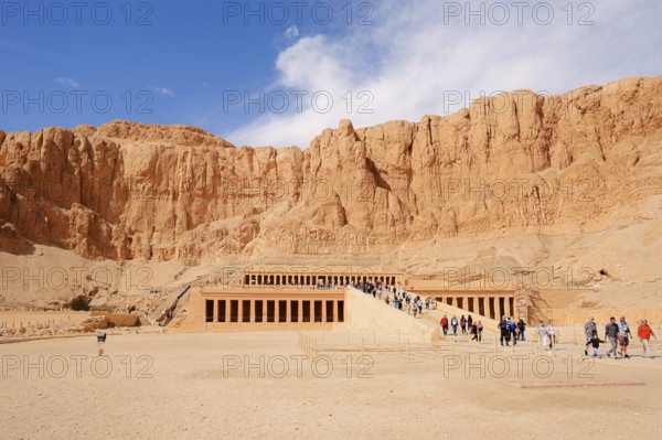 Hatshepsut temple, Hatshepsut mortuary temple, Deir el-Bahari, Thebes, Luxor, Egypt