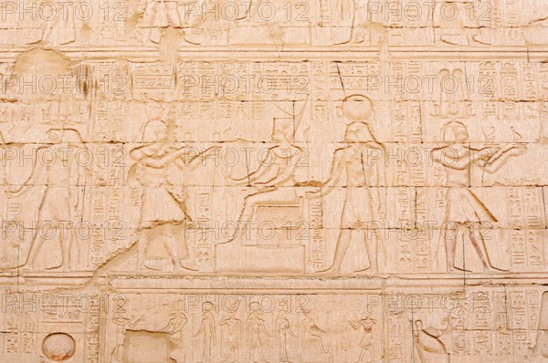 Relief, Khnum Temple of Esna, Egypt