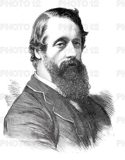 Lord Frederick Charles Cavendish PC (born 30 November 1836 in Eastbourne, Sussex, died 6 May 1882 in Dublin) was a British Liberal politician, authentic, digitally restored reproduction from a 19th century original, exact date of depiction unknown, Historical