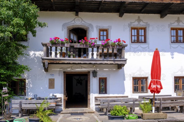 Birthplace Peter Müllner, Sachrang, Sachranger Tal, Chiemgau, Upper Bavaria, Bavaria, Upper Bavaria, Bavaria, Germany