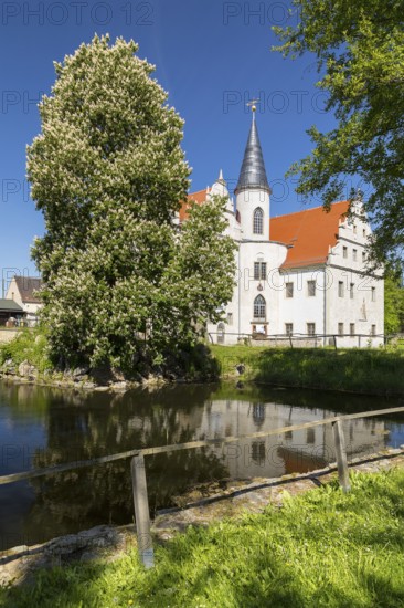 Wasserschloss Oberau, Meissen District, Saxony, Germany