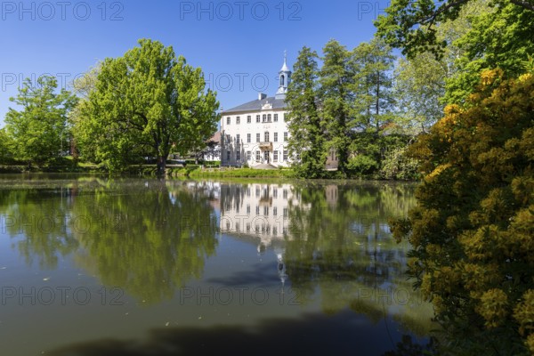 Lauterbach Castle and Palace Park, Ebersbach, Saxony, Germany