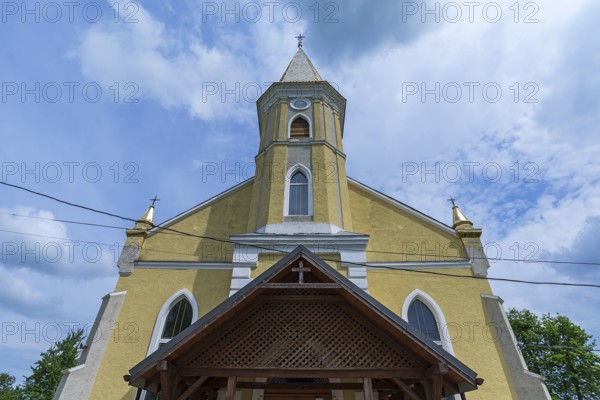Former Lutheran Church, today Orthodox, Lanivka, Ukraine