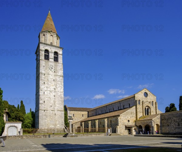 Basilica of Santa Maria Assunta of Aquileia, St. Hermagor, Aquileia near Grado, Julian Friuli, Adriatic Sea, Italy