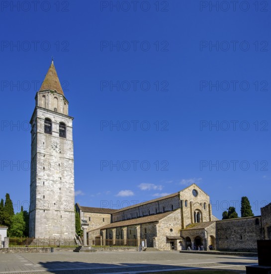Basilica of Santa Maria Assunta of Aquileia, St. Hermagor, Aquileia near Grado, Julian Friuli, Adriatic Sea, Italy