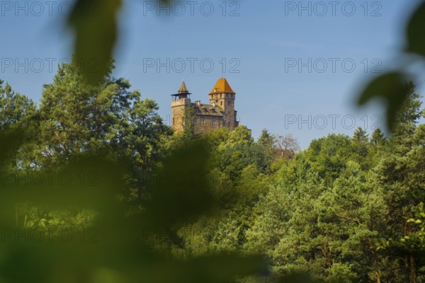 Burg Berwartstein, Erlenbach, Palatinate Forest, Rhineland-Palatinate, Germany