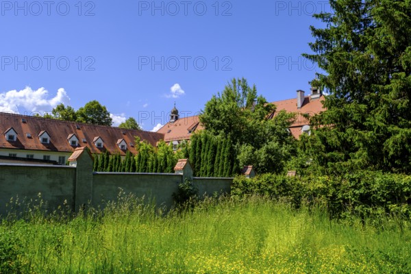 Kloster, Altenhohenau bei Griestätt, Chiemgau, Upper Bavaria, Bavaria, Germany