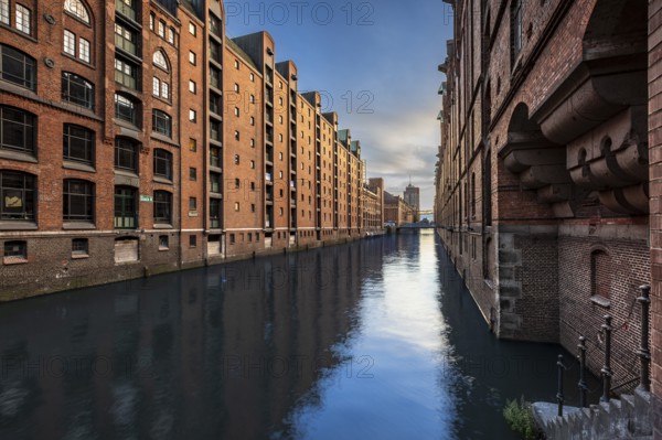 Warehouses in Hamburg's Speicherstadt, Hamburg, Germany