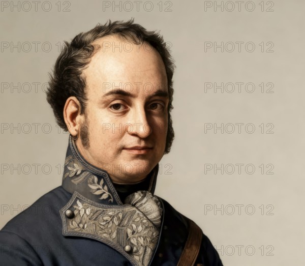 Maximilian I Joseph or Max Joseph, 1756 - 1825, King of Bavaria, Count Palatine of the Rhine, Duke of Juelich and Berg and Elector of the Holy Roman Empire, digitally edited
