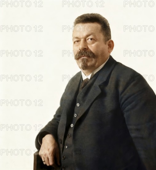 Friedrich Ebert, 1871 – 1925, German politician of the Social Democratic Party of Germany (SPD) and the first president of Germany, digitally edited