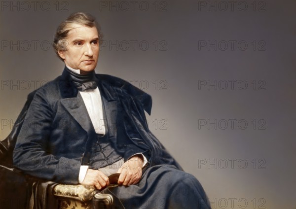 Justus Freiherr von Liebig, 1803 – 1873, German chemist and scientist, father of the fertilizer industry, digitally edited