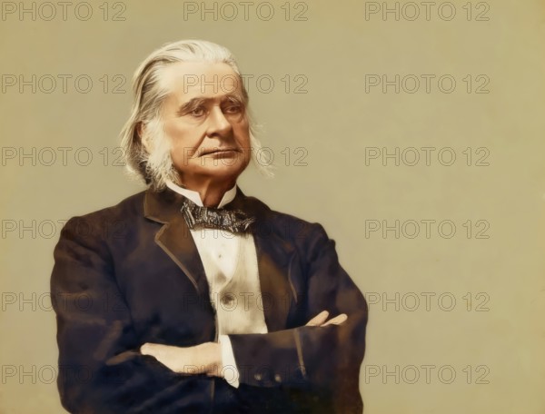 Thomas Henry Huxley, 1825 – 1895, English biologist and anthropologist, specialized in comparative anatomy, digitally edited