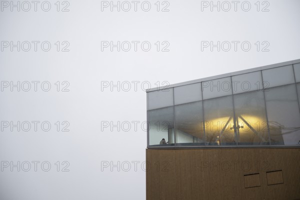 Roof structure, Oodi Central Library and Cultural Center, designed by ALA Architects, Helsinki, Finland