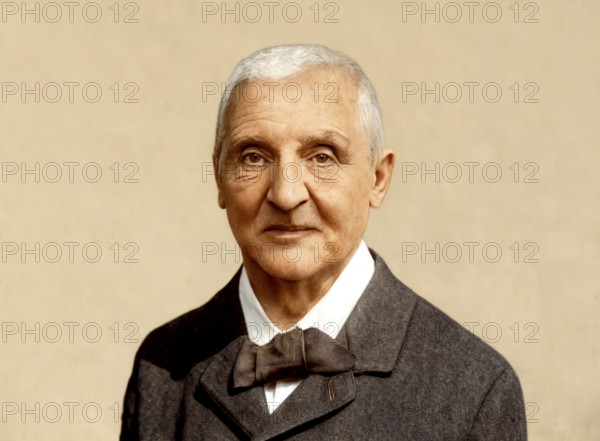 Portrait of Josef Anton Bruckner, 1824 – 1896, Austrian composer and organist, digitally edited according to a photograph by Anton Huber, 1890