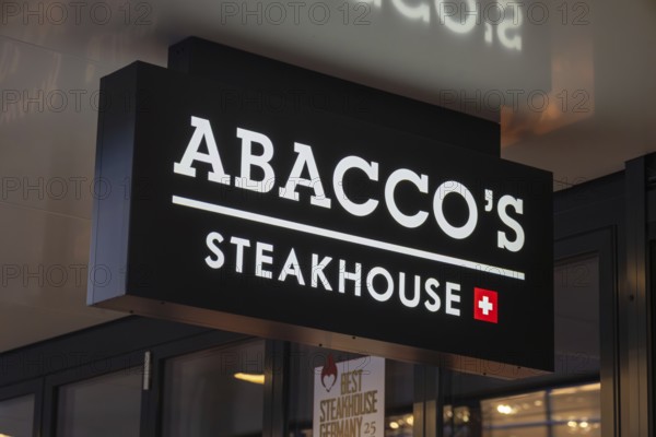 ABACCO'S STEAKHOUSE in the city center of Mannheim