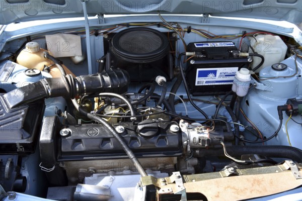 Trabant 601 with 4-stroke engine at Oldtimer Ausstellung, Prerow, Mecklenburg-Vorpommern