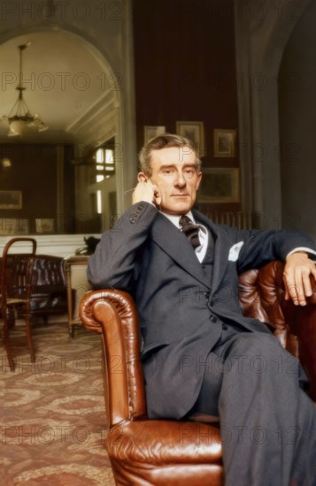 Joseph Maurice Ravel, 1875 – 1937, French composer, pianist and conductor, leading musician in Impressionism, 1928, digitally edited