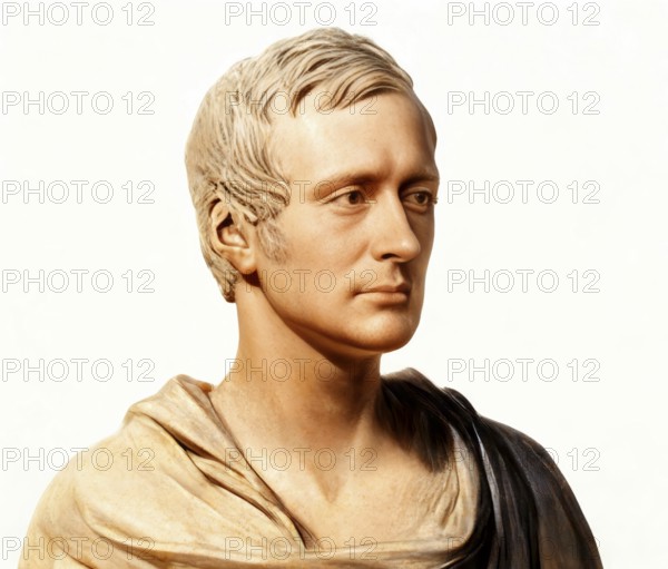 Sir Thomas Stamford Bingley Raffles, 1781 – 1826, British colonial official, governor of Java, Dutch East Indies and lieutenant-governor of Bencoolen, digitally edited