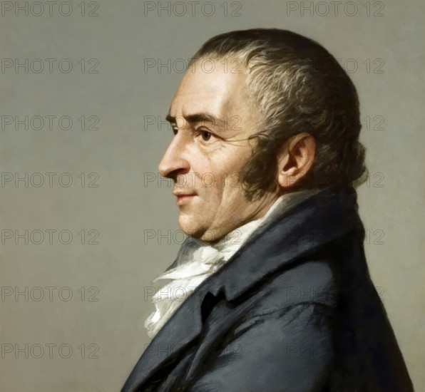 Johann Peter Hebel, 1760 - 1826, German poet, Protestant theologian and educator, Alemannic dialect poet, digitally optimized