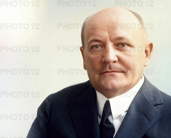 Emil Molt, 1876-1936, German businessman, social reformer and anthroposophist, founder of the first Waldorf education school, digitally edited