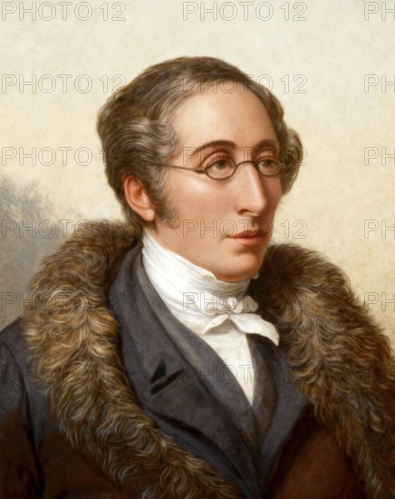 Carl Maria von Weber, 1786 - 1826, German composer, conductor and pianist, digitally edited
