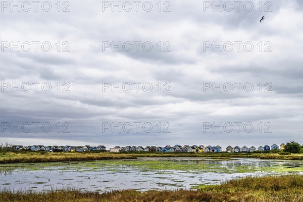 Hengistbury Head, Christchurch Head, English Channel, Dorset, England, United Kingdom