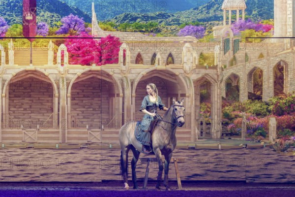 Cavalluna, horse show on Gateway to the Otherworld tour in Berlin's Uber Arena on 17.01.2026